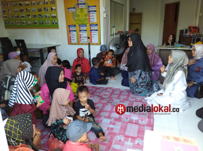 Rumah Pemulihan Gizi Dinkes Inhil Salurkan Puluhan Paket Nutrisi