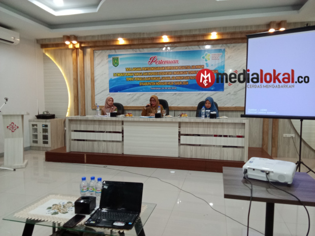 Dinkes Inhil Gelar Pertemuan Surveilens Kualitas Air Minum yang Diikuti Puskesmas se Kabupaten Indragiri Hilir