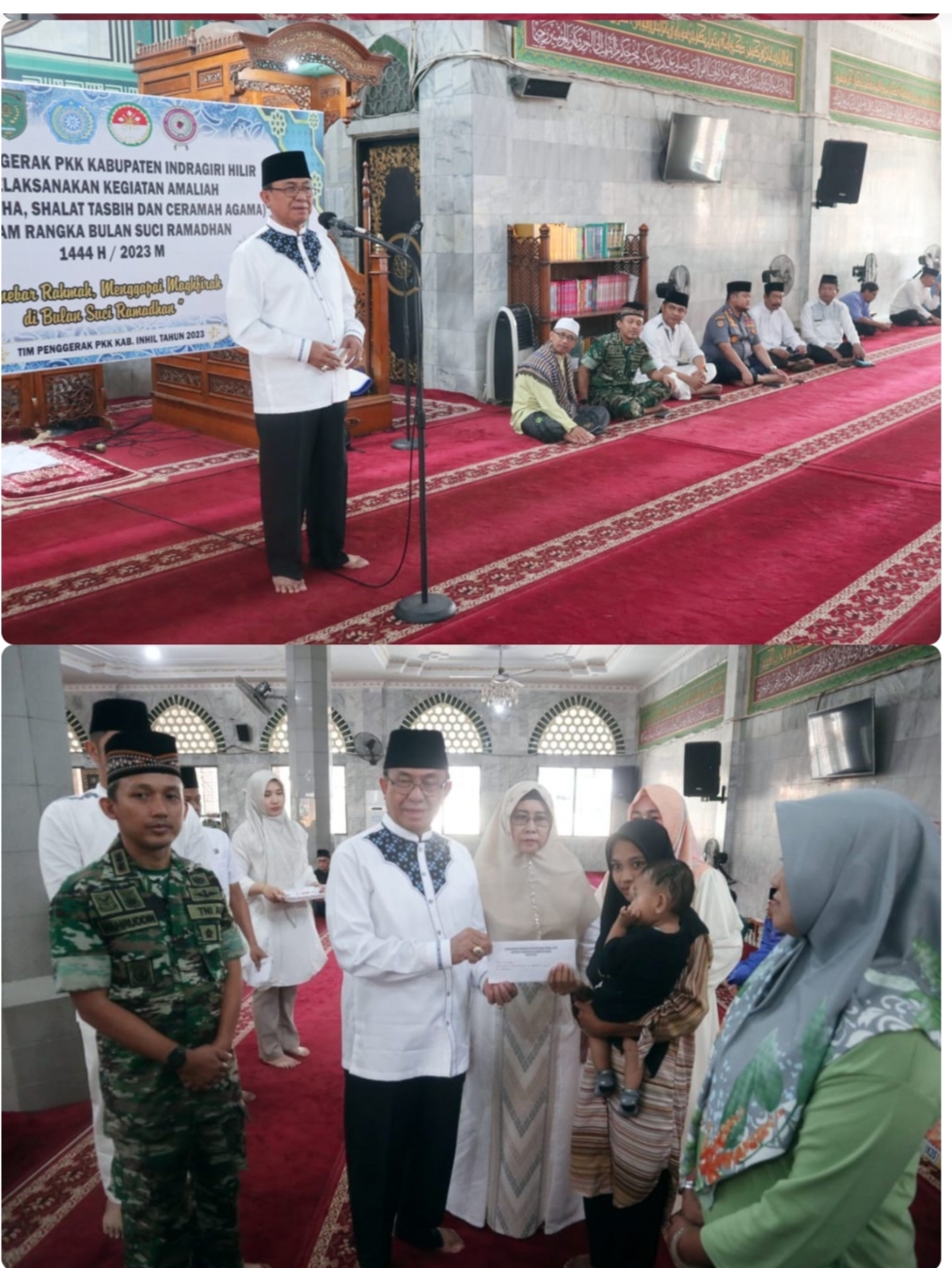 Galeri Jumat Pertama Amaliah Ramadhan ” Bupati H.M.Wardan Harapkan ASN untuk Hadir.