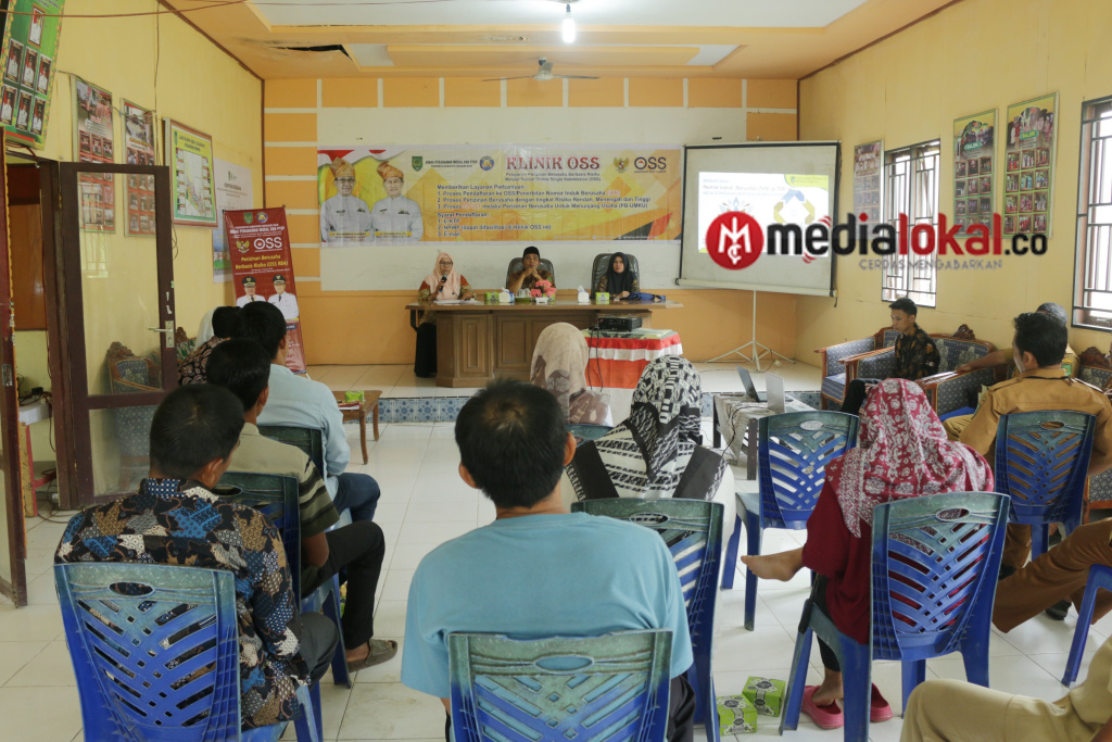 Sosialisasikan Klinik OSS di Kantor Camat Kempas, Pelaku UMKM Tak Perlu Repot Buat NIB