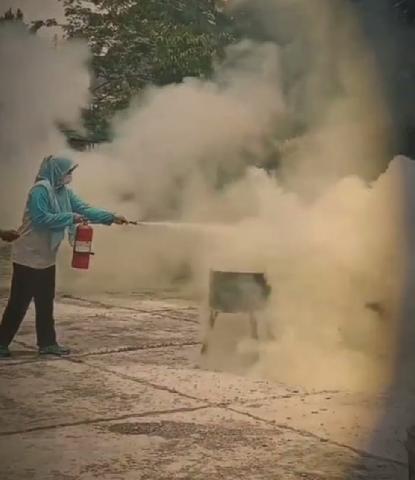 Antisipasi Sejak Dini, RSUD PH Tembilahan Ikuti Simulasi Penanggulangan Bencana Kebakaran