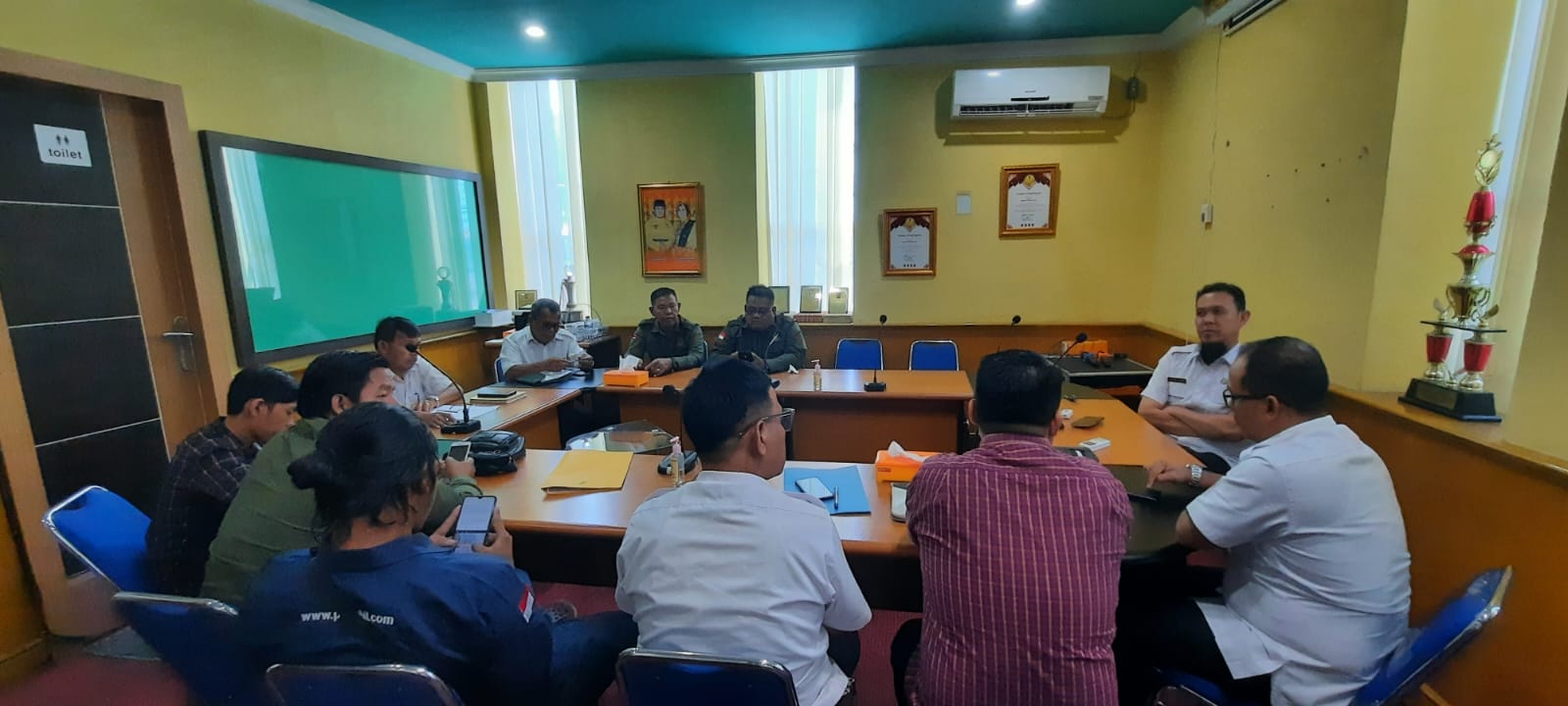 DPMPTSP Inhil Gelar Rapat Perdana Persiapan Temu Binis Dalam Rangka HPN