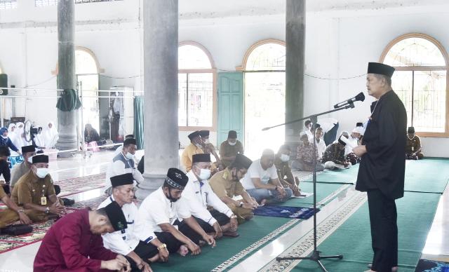 Hari ke-14 Ramadhan 1442 H, Pemkab Inhil Kunjungi Masyarakat Kecamatan Gaung