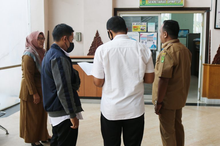 Petugas Penyelenggara Pelayanan Publik DPMPTSP Inhil Ikuti Simulasi Penilaian Pengetahuan, Evaluasi Petugas Pelayanan