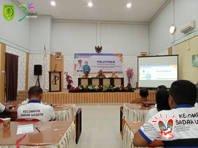 Peningkatan Kualitas SDM Pariwisata, Disparporabud Inhil Gelar Pelatihan Pokdarwis
