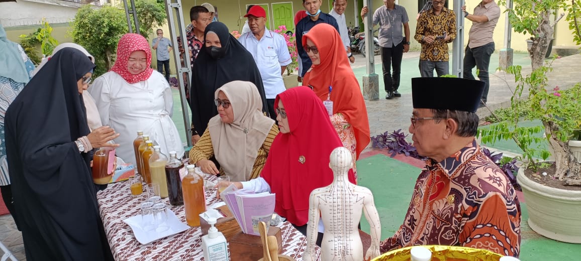 Dinas Kesehatan Kabupaten Indragiri Hilir Launching Gerhana