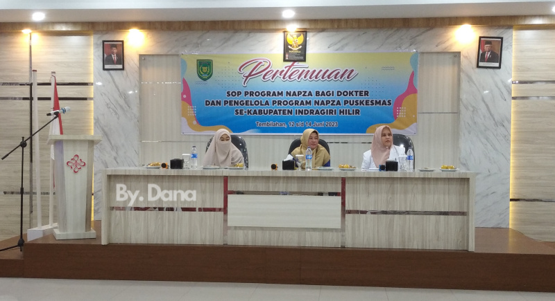 Kabid P2P Devi Natalia Buka Secara Resmi Pertemuan SOP Program Napza