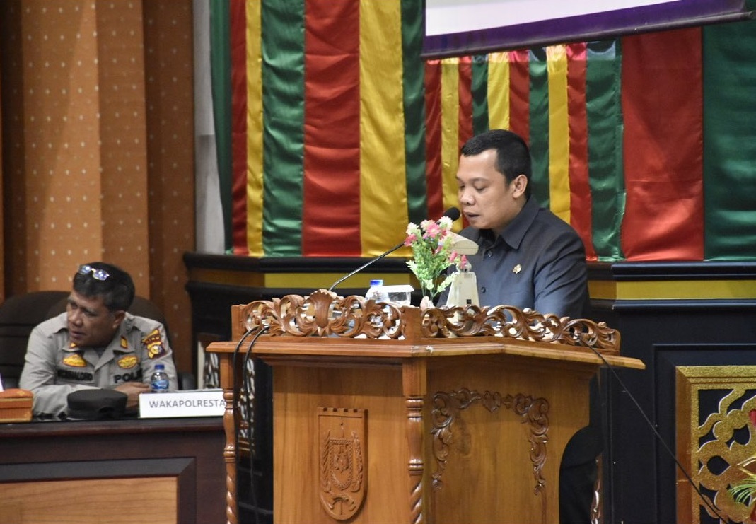 DPRD Pekanbaru Gelar Rapat Paripurna Penyampaian LKPJ 2022