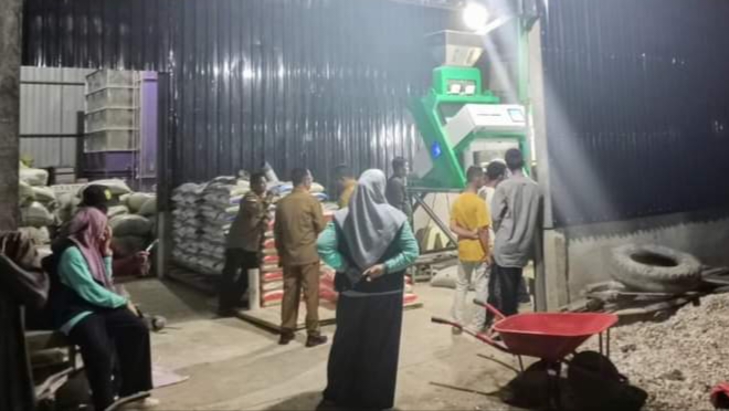 Gapoktan di Inhil ini Mampu Hasilkan 7 Ton Beras Premium per Harinya