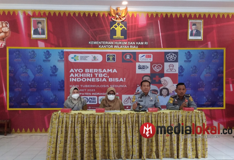Cegah TBC, Dinkes Inhil Screning Kesehatan Warga Binaan Lapas Tembilahan