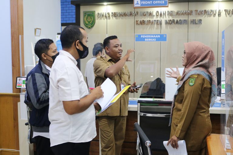Petugas Penyelenggara Pelayanan Publik DPMPTSP Inhil Ikuti Simulasi Penilaian Pengetahuan, Evaluasi Petugas Pelayanan