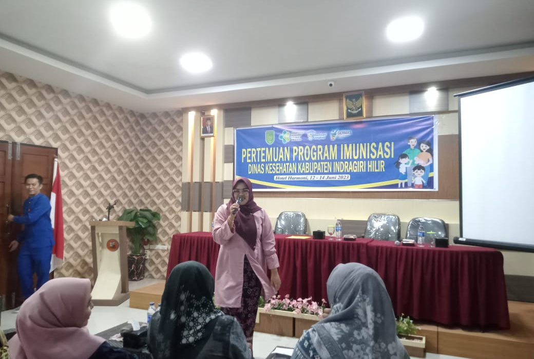 Dinkes Inhil Gelar Pertemuan Program Imunisasi yang Diikuti Seluruh Bidan dan Puskesmas se Inhil