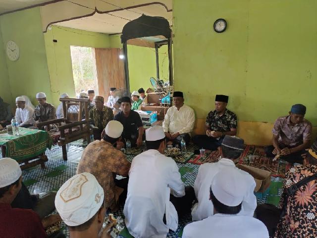Camat Batang Tuaka Hadiri Maulid Nabi di Desa Kuala Sebatu, Sampaikan Hal Ini...