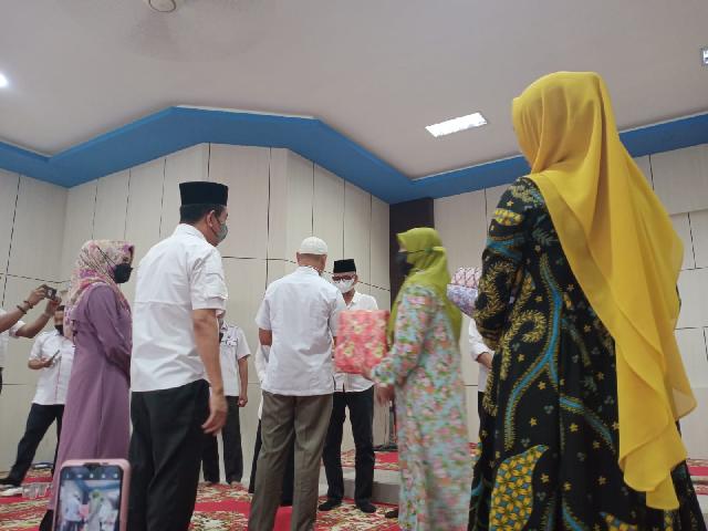 Serangkaian dengan Maulid Nabi Muhammad SAW, Disdik Inhil Gelar Pisah Sambut Pejabatnya