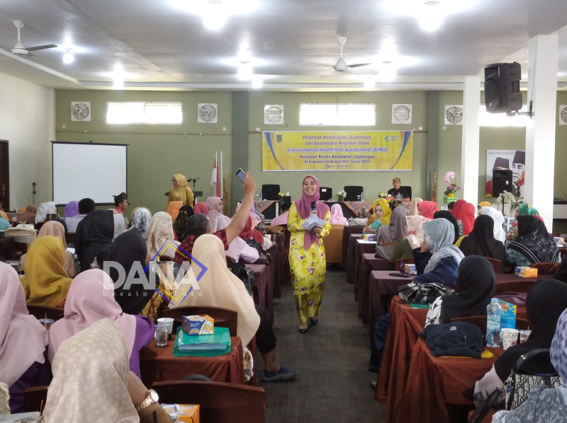 Dinkes Inhil Gelar Pelatihan Studi EHRA Penilaian Resiko Kesehatan