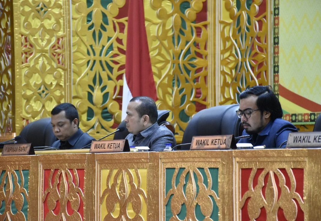 DPRD Pekanbaru Gelar Rapat Paripurna Penyampaian LKPJ 2022