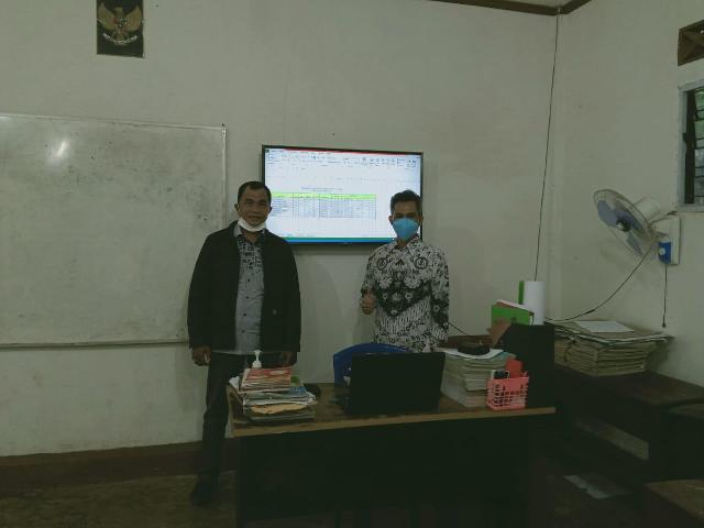 Disdik Inhil Tinjau Sekolah Diperbatasan Inhil-Pelalawan