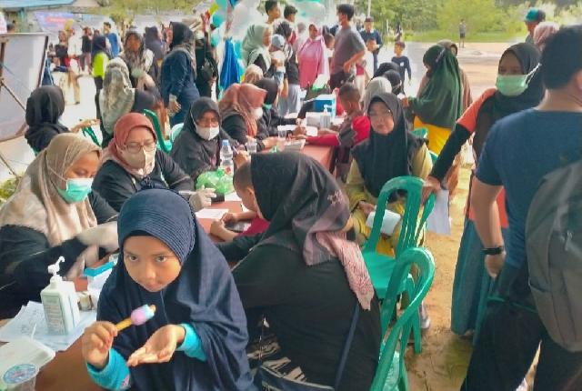 Semarakkan HKN ke-58, Dinkes Inhil Gelar Pemeriksaan Kesehatan Secara Gratis