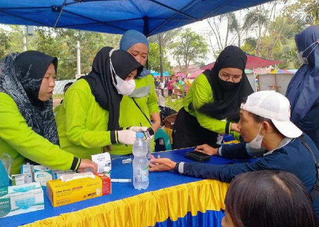 Dinkes Inhil Lakukan Vaksinasi Covid-19 Untuk Masyarakat