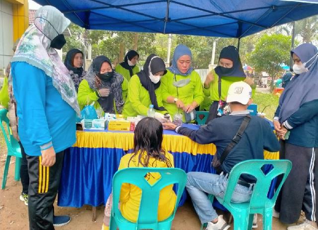 Dinkes Inhil Lakukan Vaksinasi Covid-19 Untuk Masyarakat