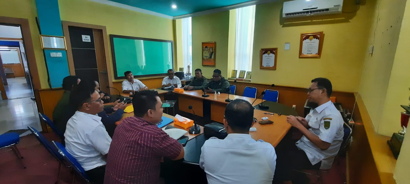 DPMPTSP Inhil Gelar Rapat Perdana Persiapan Temu Binis Dalam Rangka HPN