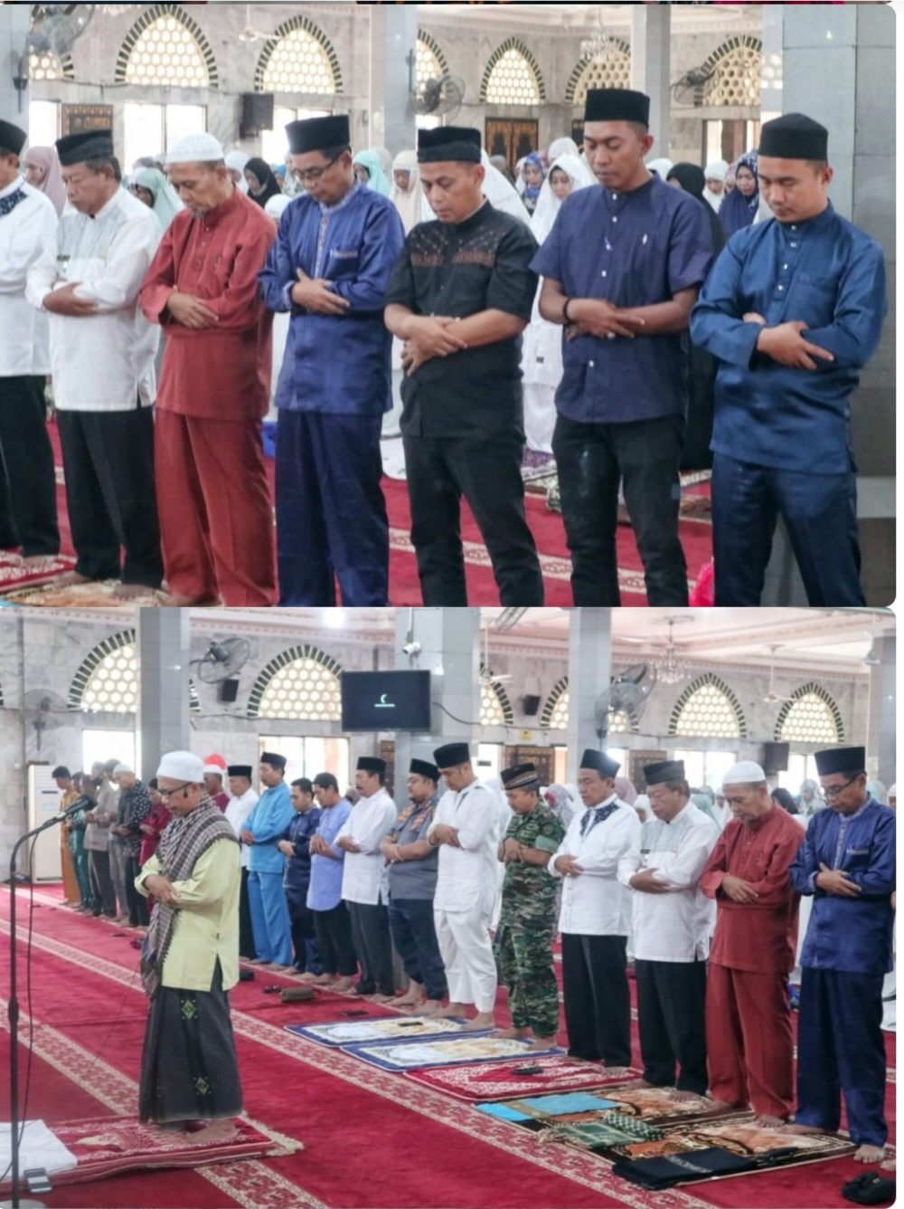 Galeri Jumat Pertama Amaliah Ramadhan ” Bupati H.M.Wardan Harapkan ASN untuk Hadir.
