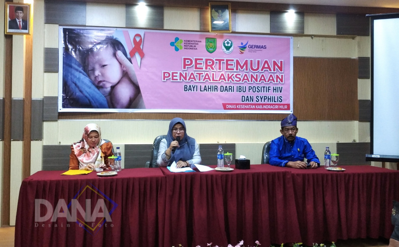Kadiskes Rahmi Indrasuri Buka Secara Resmi  Pertemuan Tatalaksana Bayi Lahir Dari Ibu positif HIV dan Syphilis