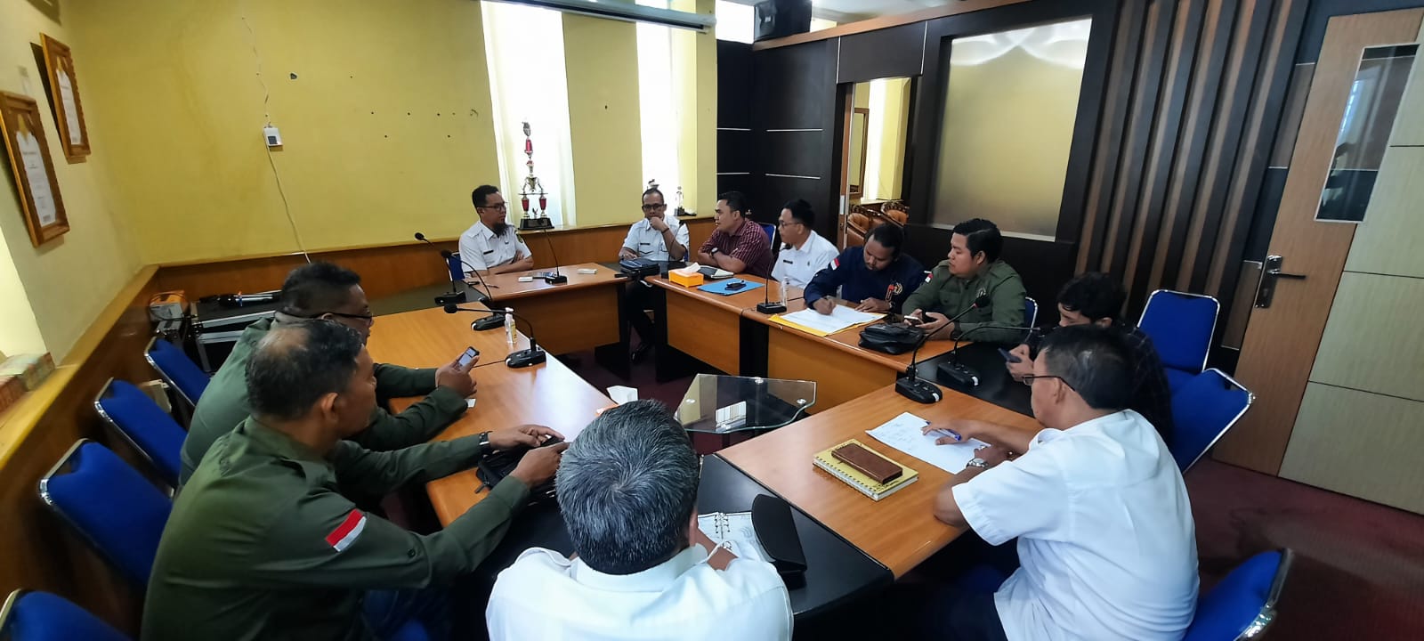 DPMPTSP Inhil Gelar Rapat Perdana Persiapan Temu Binis Dalam Rangka HPN