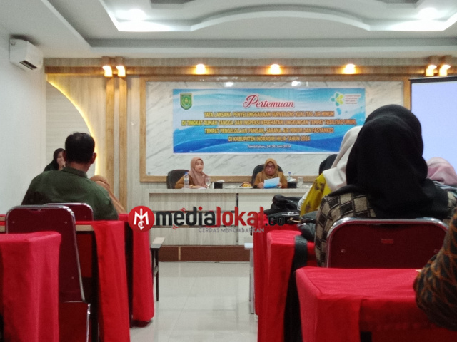 Dinkes Inhil Gelar Pertemuan Surveilens Kualitas Air Minum yang Diikuti Puskesmas se Kabupaten Indragiri Hilir