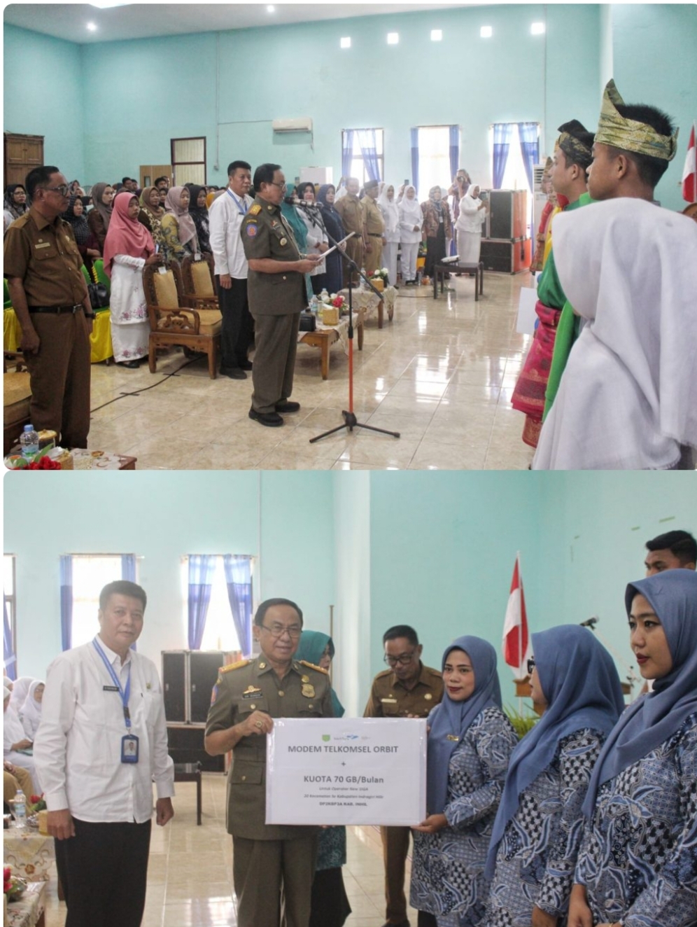 DP2KBP3A Inhil Menggelar Kegiatan Bimtek dan Pelatihan Kader Institusi Masyarakat Pedesaan