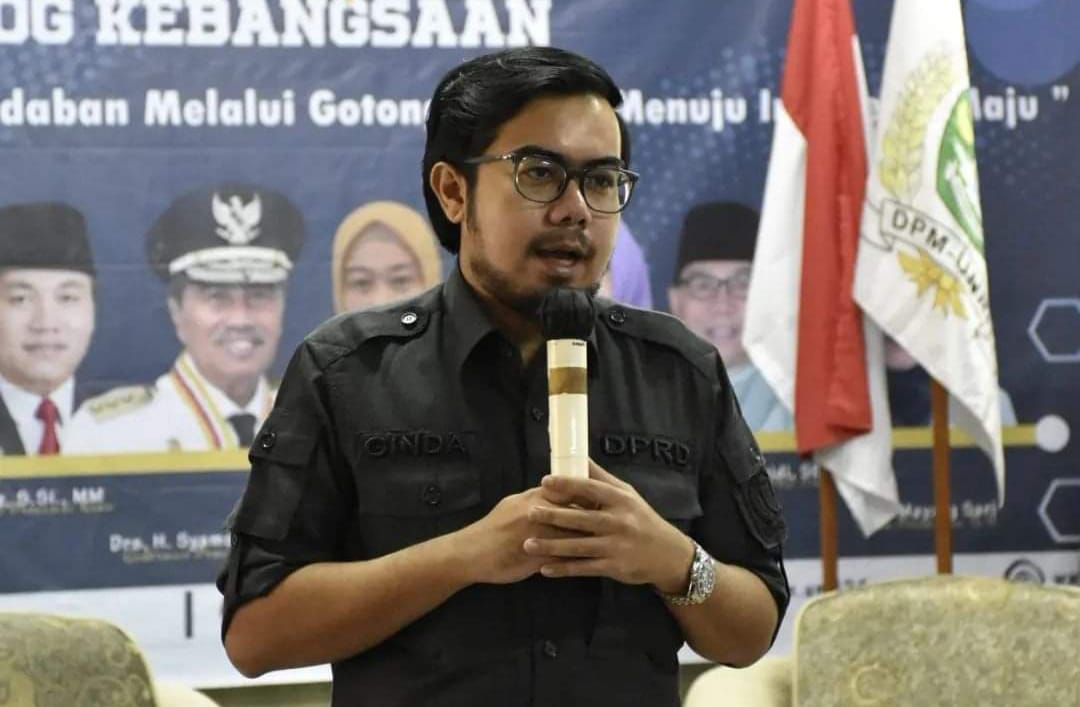Diundang Khusus, Pimpinan DPRD Kota Pekanbaru Sampaikan Materi Dialog Kebangsaan yang Digelar DPM UNRI