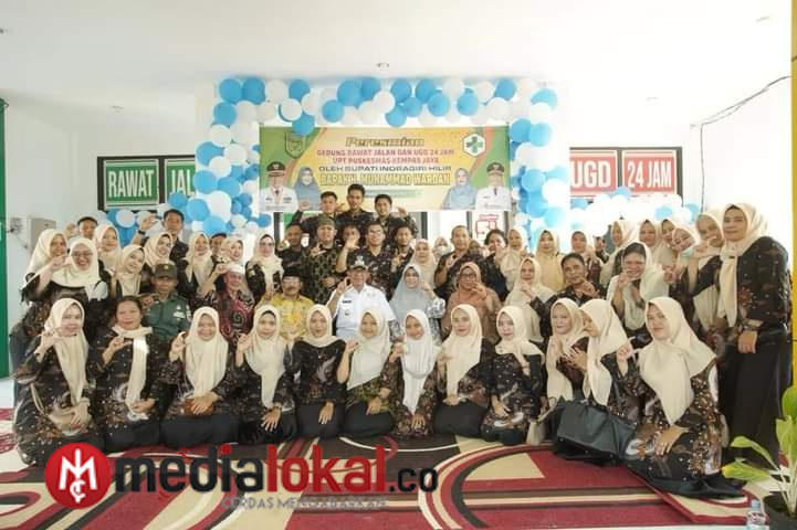 Bupati HM Wardan Resmikan Gedung Baru Rawat Inap dan UGD 24 Jam Puskesmas Kempas