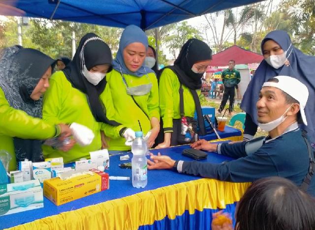 Dinkes Inhil Lakukan Vaksinasi Covid-19 Untuk Masyarakat