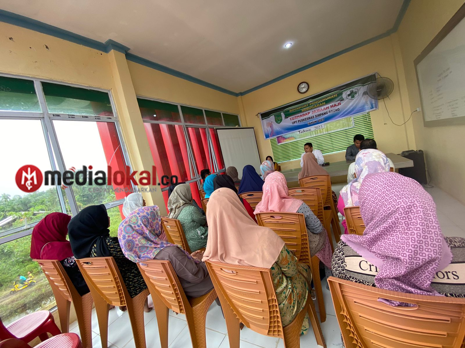 Tingkatkan Pelayanan Kesehatan, Sekretaris Dinas Kesehatan Kunker ke Pkm Simpang Gaung