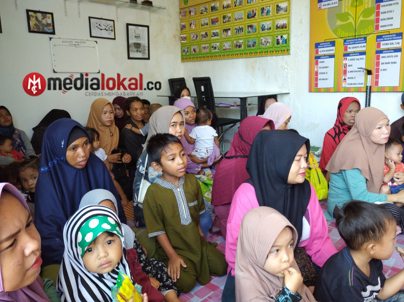 Rumah Pemulihan Gizi Dinkes Inhil Salurkan Puluhan Paket Nutrisi