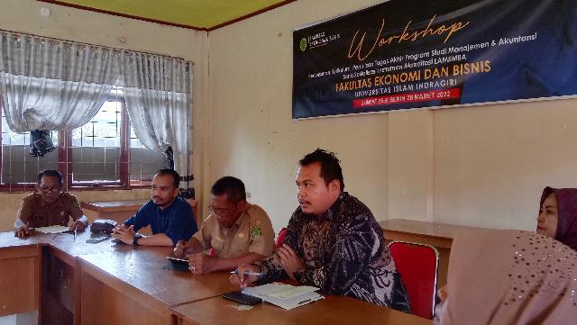 Kadis Koperasi UKM Inhil Hadiri Rapat Persiapan Bazar dan Festival Bersama UNISI 