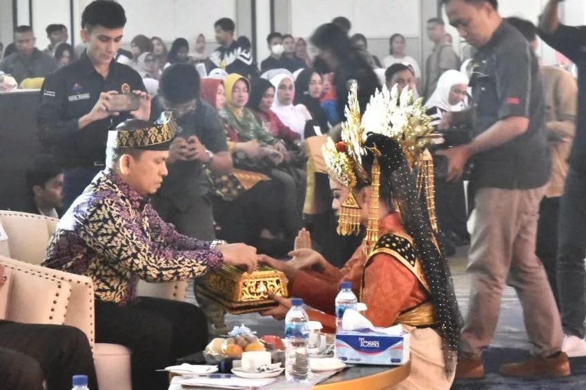 Ketua DPRD Pekanbaru Muhammad Sabarudi Hadiri Final Bujang Dara Pekanbaru 2023