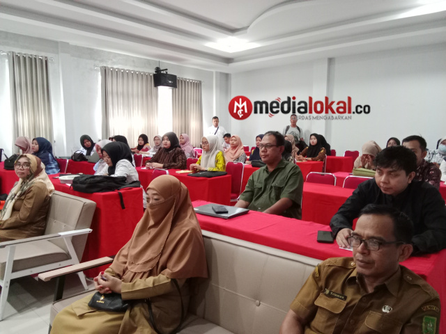 Dinkes Inhil Gelar Pertemuan Surveilens Kualitas Air Minum yang Diikuti Puskesmas se Kabupaten Indragiri Hilir