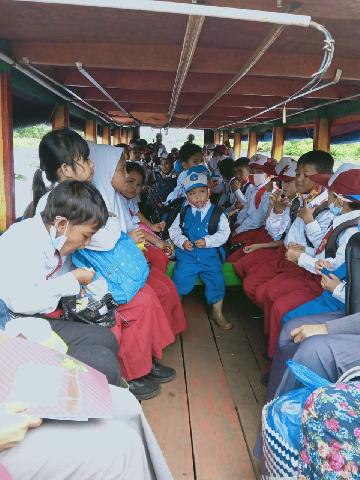 Disdik Inhil Tinjau Sekolah Diperbatasan Inhil-Pelalawan