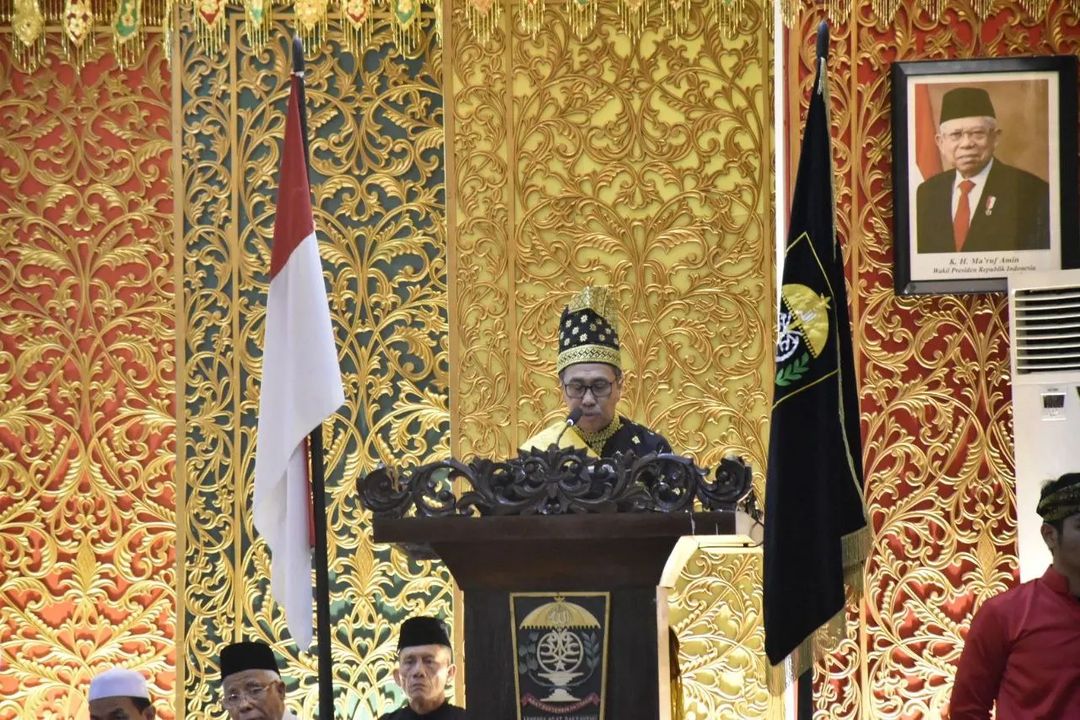 Ketua DPRD Pekanbaru Muhammad Sabarudi Hadiri Penabalan Gelar Adat Kapolda Riau