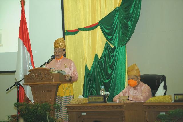 Terbuka Untuk Umum, Rapat Paripurna Milad Inhil ke-55 Sesuai Protokol Kesehatan Covid-19