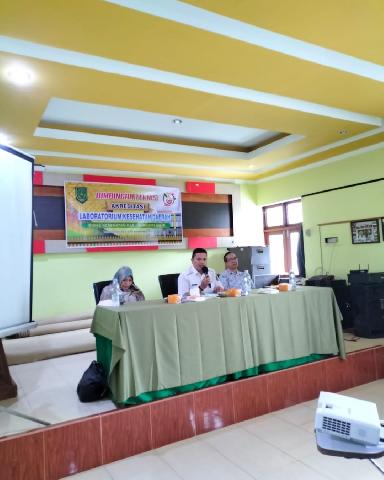 Dibuka Secara Resmi Oleh Kadiskes Inhil, Bimtek Akreditasi Laboratorium Daerah Resmi Dimulai