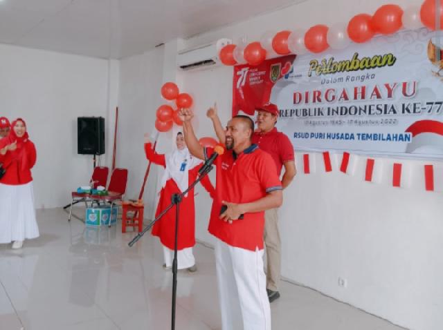 HUT RI ke-77, RSUD Tembilahan Gelar Berbagai Macam Kegiatan