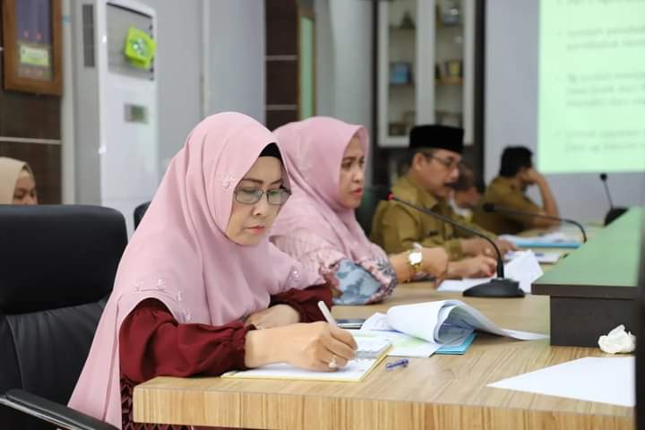 Bupati HM Wardan Pimpin Rapat Inhil Menuju Universal Health Coverage Bersama Dinkes dan OPD Terkait