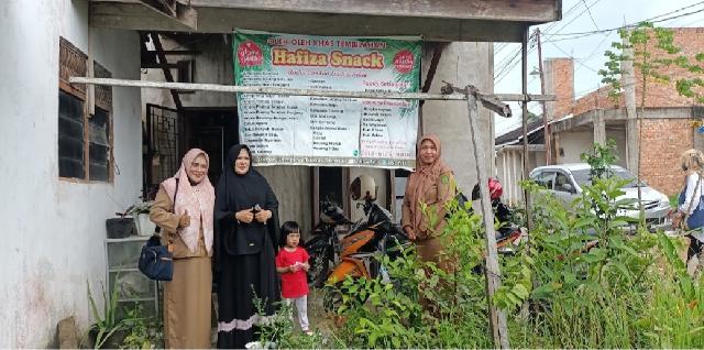 Miliki Market Hingga ke Luar Daerah, Hafiza Snak Terima Kunjungan dari Diskopumkm Inhil