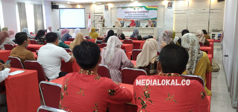 Dinas Kesehatan Kabupaten Indragiri Hilir Gelar Orientasi Skrining Kesehatan Jiwa