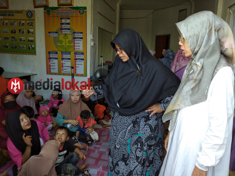 Rumah Pemulihan Gizi Dinkes Inhil Salurkan Puluhan Paket Nutrisi