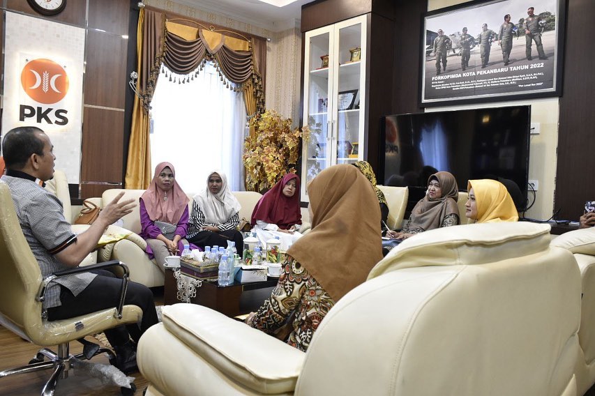 Terima Kunjungan Pegiat UMKM, Ketua DPRD Pekanbaru Ingatkan Pentingnya Pemasaran Digital
