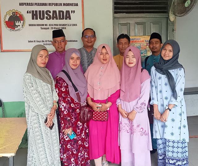 Diskop dan UMKM Inhil Kunjungi Koperasi Husada dan Bank BPR Gemilang