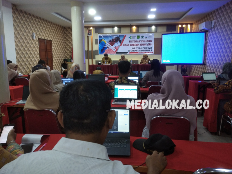 Dinkes Gelar Pertemuan Tatalaksana DBD Puskesmas se Kabupaten Indragiri Hilir